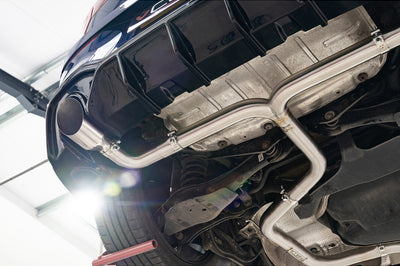 Cobra Exhausts - VW Golf R-Line (Mk8) 1.5 TSI (20>) 'GTI Style' Dual Exit Venom GPF Back Performance Exhaust