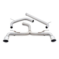 Cobra Exhausts - VW Golf R-Line (Mk8) 1.5 TSI (20>) 'GTI Style' Dual Exit Venom GPF Back Performance Exhaust