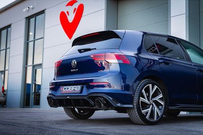 Cobra Exhausts - VW Golf R-Line (Mk8) 1.5 TSI (20>) 'GTI Style' Dual Exit Venom GPF Back Performance Exhaust