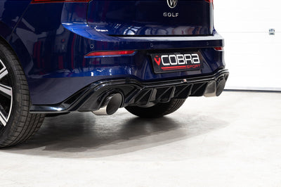 Cobra Exhausts - VW Golf R-Line (Mk8) 1.5 TSI (20>) 'GTI Style' Dual Exit Venom GPF Back Performance Exhaust
