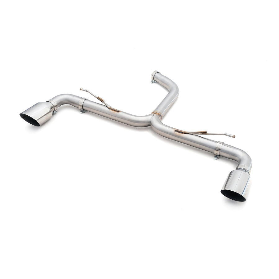 Cobra Exhausts - VW Golf R-Line (Mk8) 1.5 TSI (20>) 'GTI Style' Dual Exit Rear Box Section Performance Exhaust