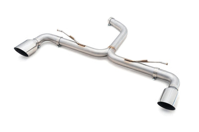 Cobra Exhausts - VW Golf R-Line (Mk8) 1.5 TSI (20>) 'GTI Style' Dual Exit Rear Box Section Performance Exhaust