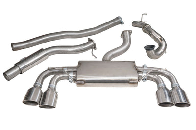 Cobra Exhausts - VW Golf R (Mk7.5) 2.0 TSI (5G) (18-20) Turbo Back Performance Exhaust