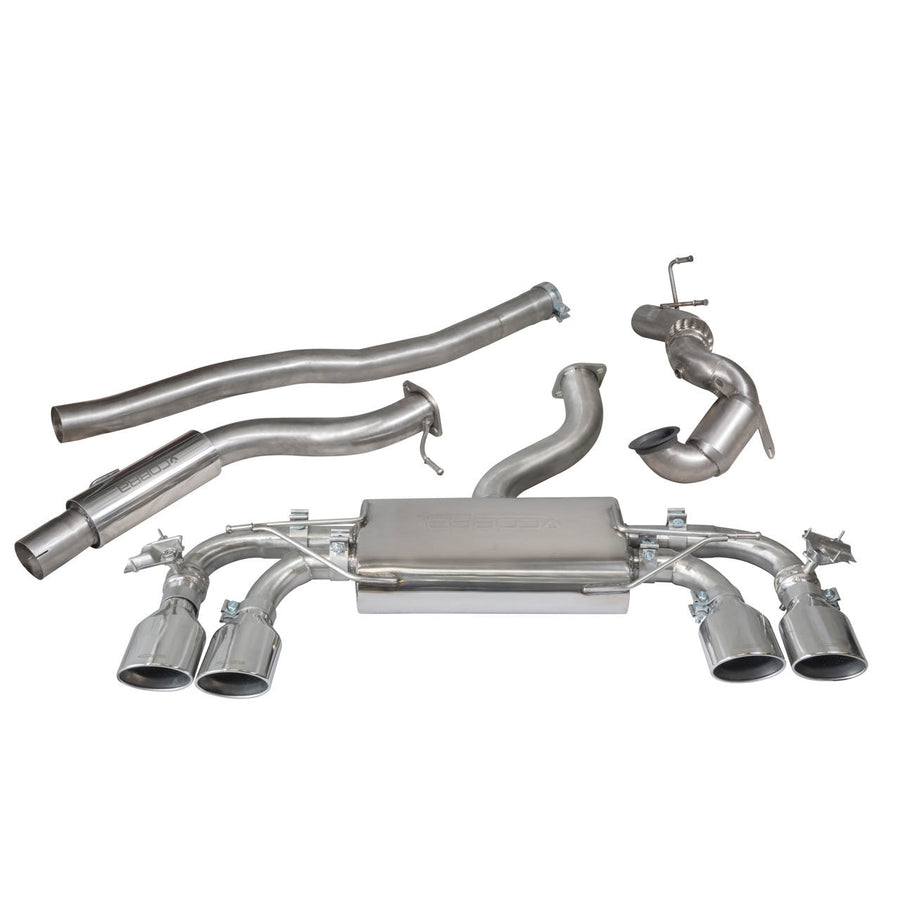 Cobra Exhausts - VW Golf R (Mk7.5) 2.0 TSI (5G) (18-20) Turbo Back Performance Exhaust