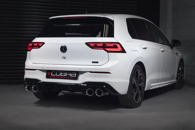 Cobra Exhausts - VW Golf R (Mk8) 2.0 TSI (21>) Valved Turbo Back Performance Exhaust