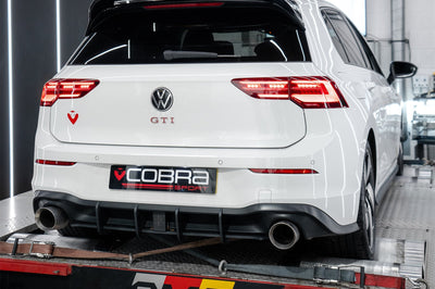 Cobra Exhausts - VW Golf GTI (Mk8) 2.0 TSI (20>) Front Downpipe Sports Cat / De-Cat Performance Exhaust