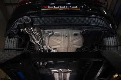 Cobra Exhausts - VW Polo GTI (AW) Mk6 2.0 TSI (17>) Rear Box Delete Race GPF Back Performance Exhaust
