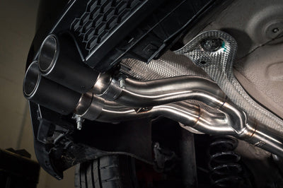 Cobra Exhausts - VW Polo GTI (AW) Mk6 2.0 TSI (17-18 Pre-GPF Models) Venom Rear Box Delete Race Cat Back Performance Exhaust