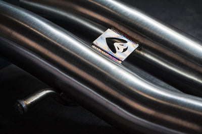 Cobra Exhausts - VW Polo GTI (AW) Mk6 2.0 TSI (17-18 Pre-GPF Models) Venom Rear Box Delete Race Cat Back Performance Exhaust