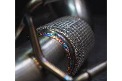 Cobra Exhausts - VW Polo GTI (AW) Mk6 2.0 TSI (19>) Sports Cat / De-Cat Front Downpipe (incl PPF delete) Performance Exhaust