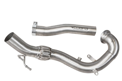 Cobra Exhausts - VW Polo GTI (6C) 1.8 TSI (15-17) Sports Cat / De-Cat Front Downpipe Performance Exhaust