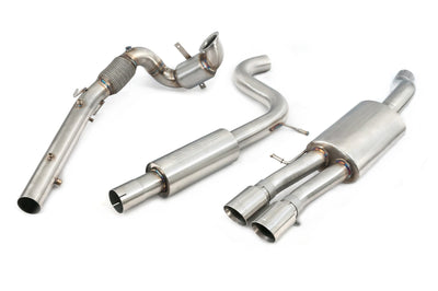Cobra Exhausts - VW Polo GTI (AW) Mk6 2.0 TSI (19>) Turbo Back Performance Exhaust