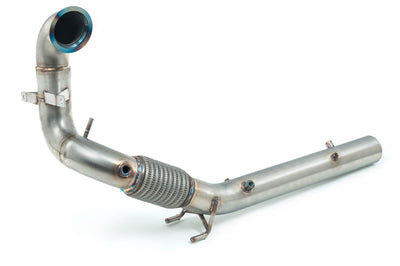 Cobra Exhausts - VW Polo GTI (AW) Mk6 2.0 TSI (19>) Sports Cat / De-Cat Front Downpipe (incl PPF delete) Performance Exhaust