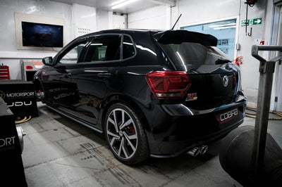 Cobra Exhausts - VW Polo GTI (AW) Mk6 2.0 TSI (19>) Sports Cat / De-Cat Front Downpipe (incl PPF delete) Performance Exhaust