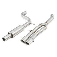 Cobra Exhausts - VW Polo GTI (AW) Mk6 2.0 TSI (17>) Rear Box Delete Race GPF Back Performance Exhaust