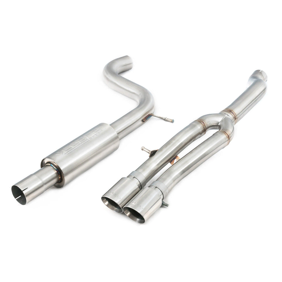 Cobra Exhausts - VW Polo GTI (AW) Mk6 2.0 TSI (17>) Rear Box Delete Race GPF Back Performance Exhaust
