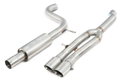 Cobra Exhausts - VW Polo GTI (AW) Mk6 2.0 TSI (17-18 Pre-GPF Models) Venom Rear Box Delete Race Cat Back Performance Exhaust