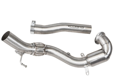 Cobra Exhausts - VW Polo GTI (6C) 1.8 TSI (15-17) Sports Cat / De-Cat Front Downpipe Performance Exhaust