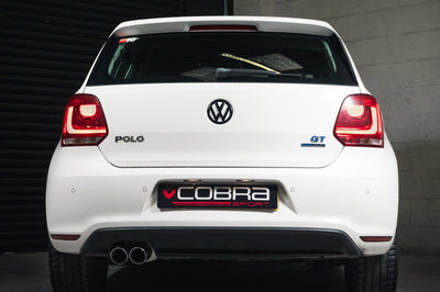 Cobra Exhausts - VW Polo BlueGT (6R) 1.4 TSI (12-13) Cat Back Performance Exhaust