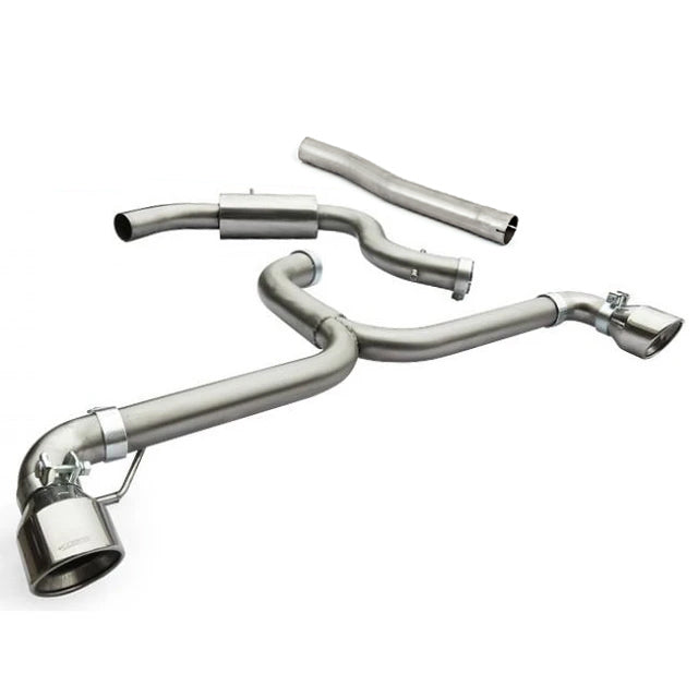 Cobra Exhausts - VW Scirocco R 2.0 TSI (09-18) Venom Box Delete Race Cat Back Performance Exhaust