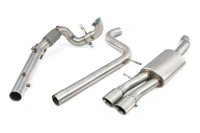 Cobra Exhausts - VW Polo GTI (AW) Mk6 2.0 TSI (19>) Turbo Back Performance Exhaust