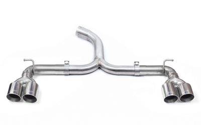 Cobra Exhausts - VW Golf GTI (Mk7) 2.0 TSI (5G) (12-17) Quad Exit Race Rear Axle Back (back box delete) Golf R Style Performance Exhaust