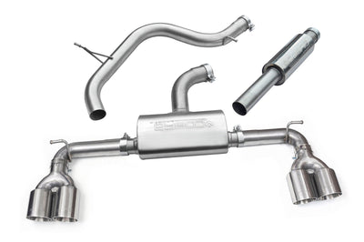 Cobra Exhausts - VW Golf GTI (MK7) 2.0 TSI (5G) (12-17) Quad Exit Cat Back Golf R Style Performance Exhaust