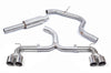 Cobra Exhausts - VW Golf GTI (Mk7) 2.0 TSI (5G) (12-17) Quad Exit Venom Box Delete Race Cat Back Golf R Style Performance Exhaust