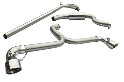 Cobra Exhausts - VW Golf GTI (MK6) 2.0 TSI (5K) (09-12) Venom Box Delete Race Turbo Back Performance Exhaust