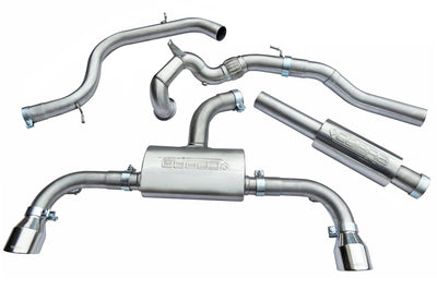 Cobra Exhausts - VW Golf GTI (Mk7) 2.0 TSI (5G) (12-17) Turbo Back Performance Exhaust