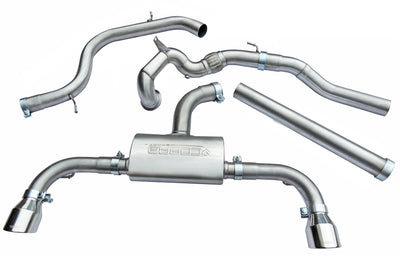Cobra Exhausts - VW Golf GTI (Mk7) 2.0 TSI (5G) (12-17) Turbo Back Performance Exhaust
