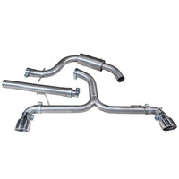 Cobra Exhausts - VW Golf GT (MK6) 2.0 TDi 140PS (5K) (09-13) Venom Box Delete GTI Style Cat Back Performance Exhaust