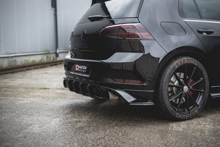 Maxton Design - STREET PRO REAR DIFFUSER VW GOLF MK7.5 GTI TCR