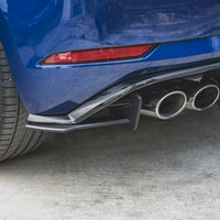 Maxton Design - STREET PRO REAR SIDE SPLITTERS VW GOLF 7 R FACELIFT (2017-2020)