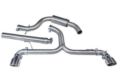 Cobra Exhausts - VW Golf GTD (Mk6) 2.0 TDI (5K) (09-13) Venom Box Delete GTI Style Cat Back Performance Exhaust