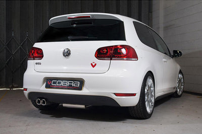 Cobra Exhausts - VW Golf GT (MK6) 2.0 TDi 140PS (5K) (09-13) Cat Back Performance Exhaust