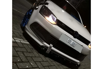 VW POLO 5 (6r) (6c) Front Splitter 09-14