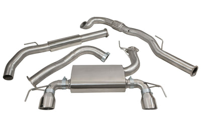Cobra Exhausts - Vauxhall Corsa E VXR (15-18) Turbo Back Performance Exhaust