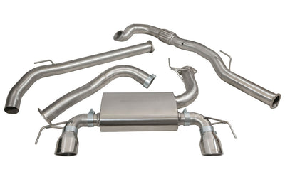 Cobra Exhausts - Vauxhall Corsa E VXR (15-18) Turbo Back Performance Exhaust