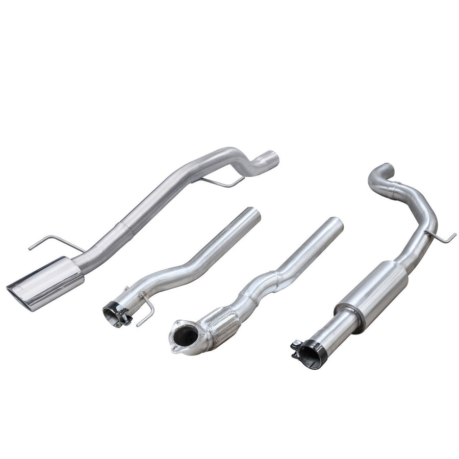 Cobra Exhausts - Vauxhall Corsa E 1.0 Turbo (15-19) Venom Box Delete Cat Back Performance Exhaust
