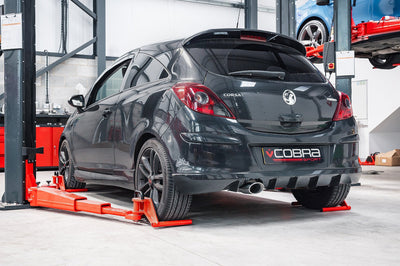 Cobra Exhausts - Vauxhall Corsa D 1.4 Turbo Black Edition (12-14) Venom Box Delete Rear Performance Exhaust