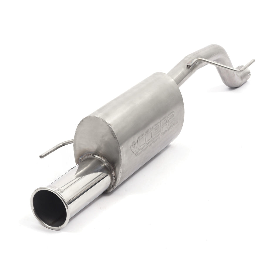Cobra Exhausts - Vauxhall Corsa D 1.2 & 1.4 (07-14) Rear Box Performance Exhaust