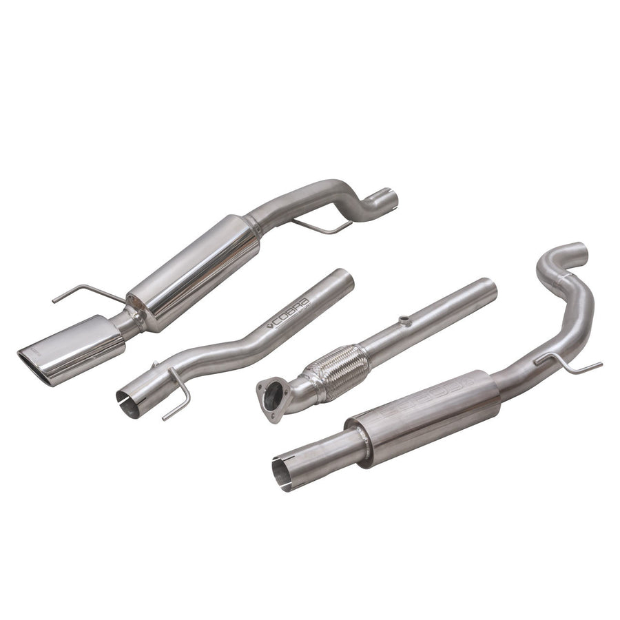 Cobra Exhausts - Vauxhall Corsa E 1.4 Turbo (15-19) Cat Back Performance Exhaust
