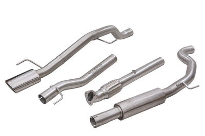 Cobra Exhausts - Vauxhall Corsa E 1.4 Turbo (15-19) Venom Box Delete Race Cat Back Performance Exhaust