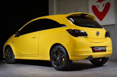 Cobra Exhausts - Vauxhall Corsa E 1.0 Turbo (15-19) Rear Box Section Performance Exhaust