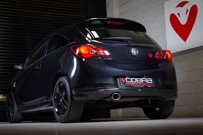 Cobra Exhausts - Vauxhall Corsa E 1.2 N/A (15-19) Rear Box Section Performance Exhaust