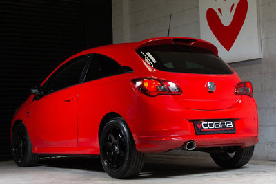 Cobra Exhausts - Vauxhall Corsa E 1.4 N/A (15-19) Rear Box Section Performance Exhaust