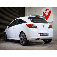 Cobra Exhausts - Vauxhall Corsa E 1.4 Turbo (15-19) Rear Box Section Performance Exhaust