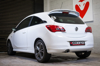 Cobra Exhausts - Vauxhall Corsa E 1.4 Turbo (15-19) Rear Box Section Performance Exhaust