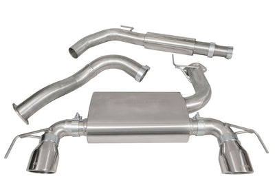 Cobra Exhausts - Vauxhall Corsa E VXR (15-18) Centre and Rear Performance Exhaust